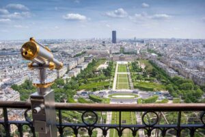 View from the Eiffel Tower