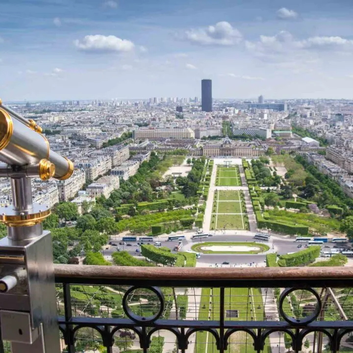 View from the Eiffel Tower