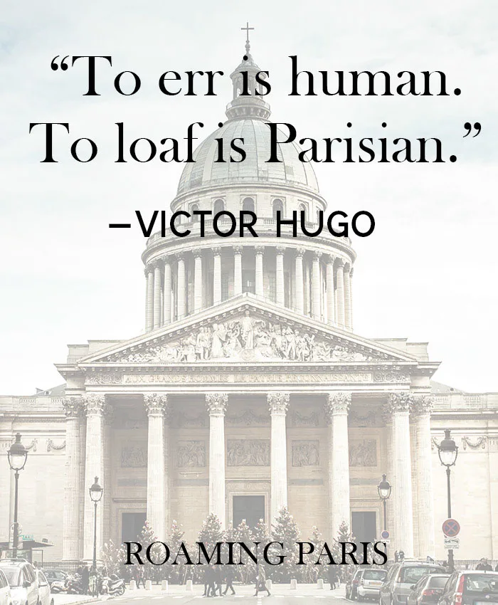 Quote about Paris