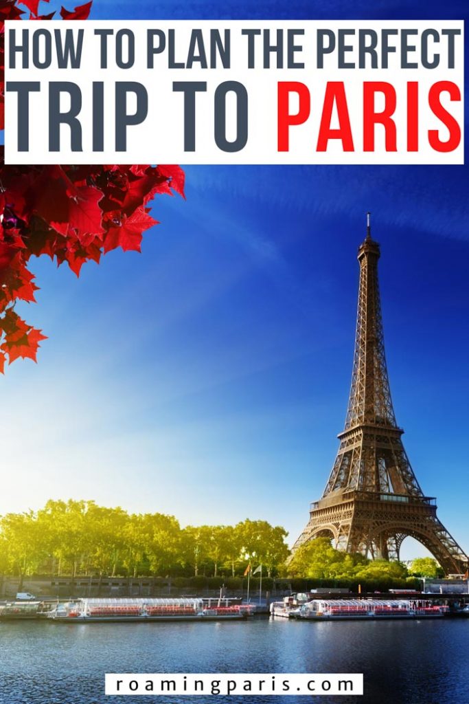 Planning a trip to Paris Pinterest graphic