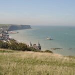 Mulberry harbor at Arromanches, Normandy