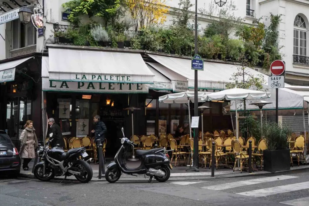 La Palette Cafe in Paris