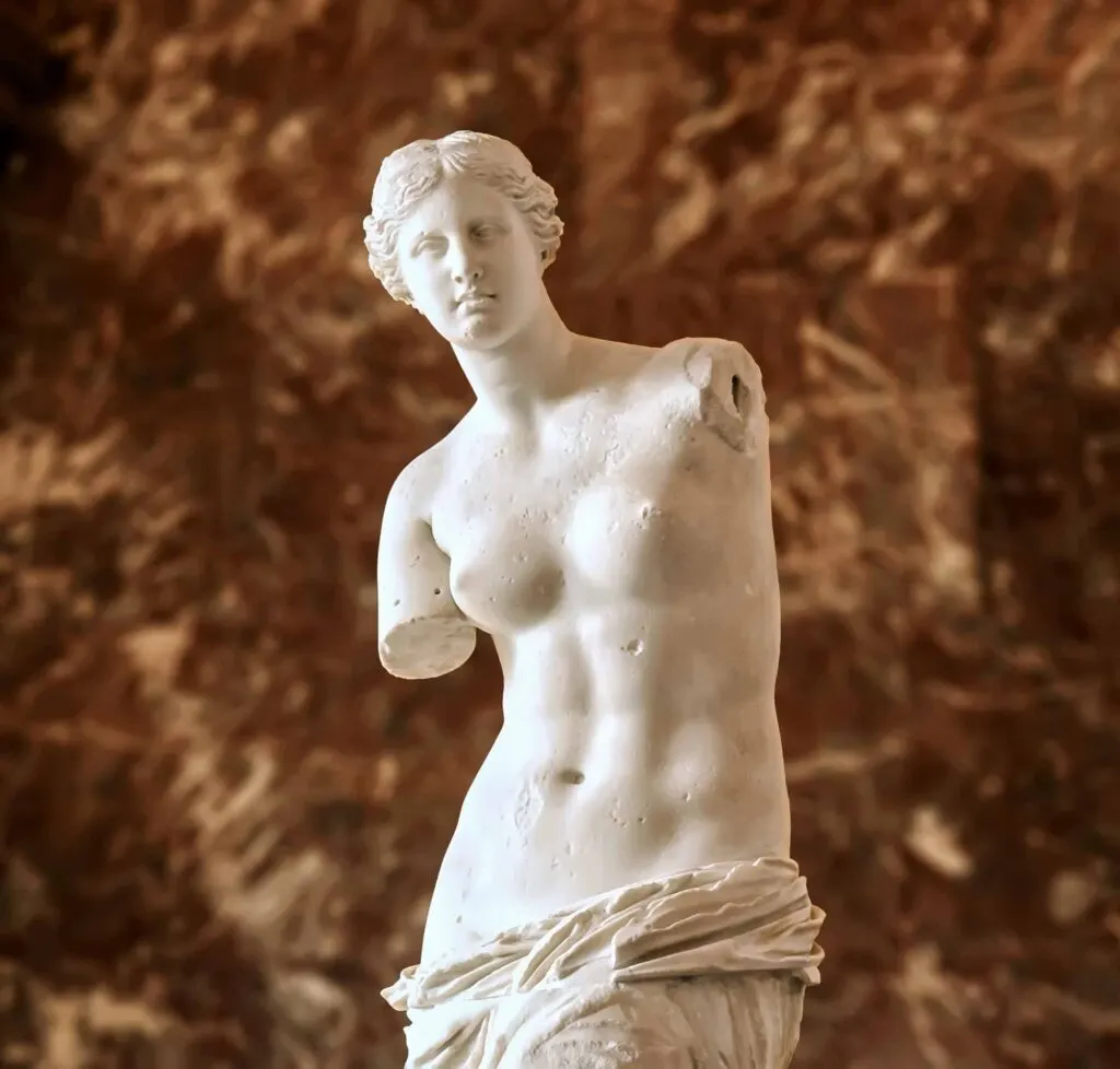 Venus de Milo statue at Louvre, one of the best museums in Paris