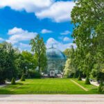 Greenhouse at Jardin des Serres d'Auteuil, a Parisian park