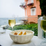 White wine on a rainy day