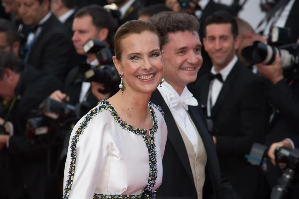 The elegant Carole Bouquet in Cannes, France