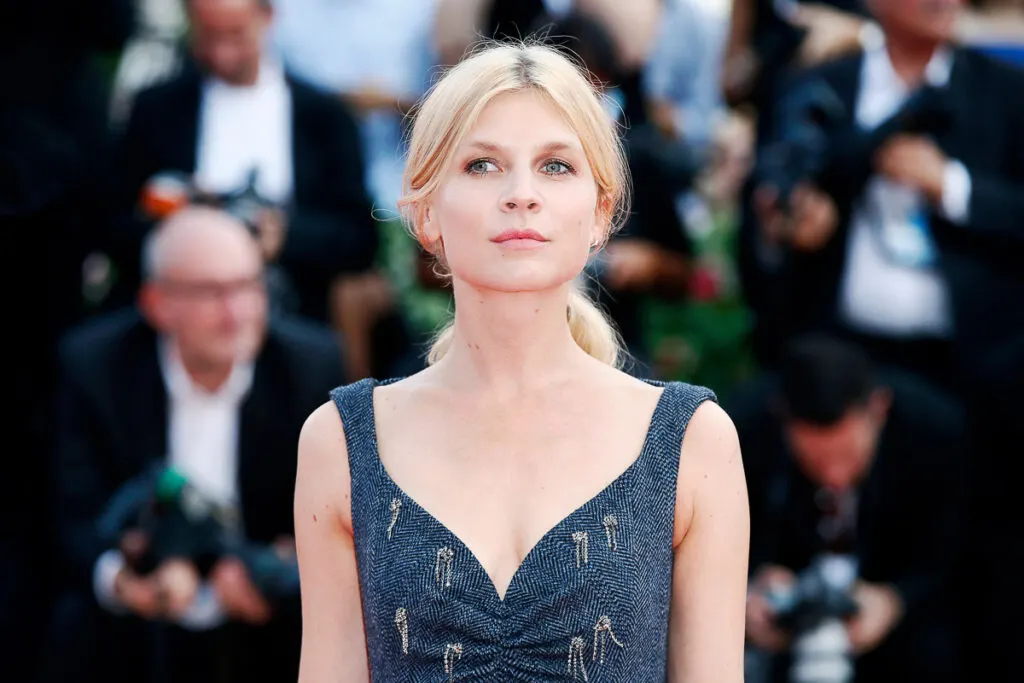 The beautiful Clémence Poésy on a red carpet event in Venice