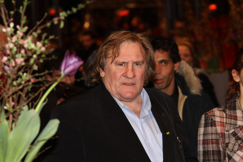 Gerard Depardieu in Berlin, Germany