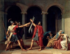 Jacques-Louis David's Le Serment des Horaces