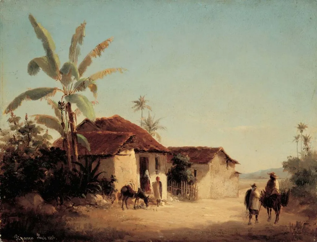 Paisaje tropical is one of Camille Pissarro's work on Impressionism