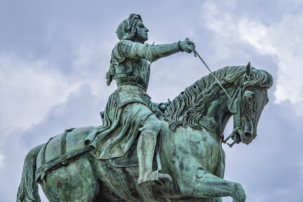 Bronze Statue of Joan of Arc