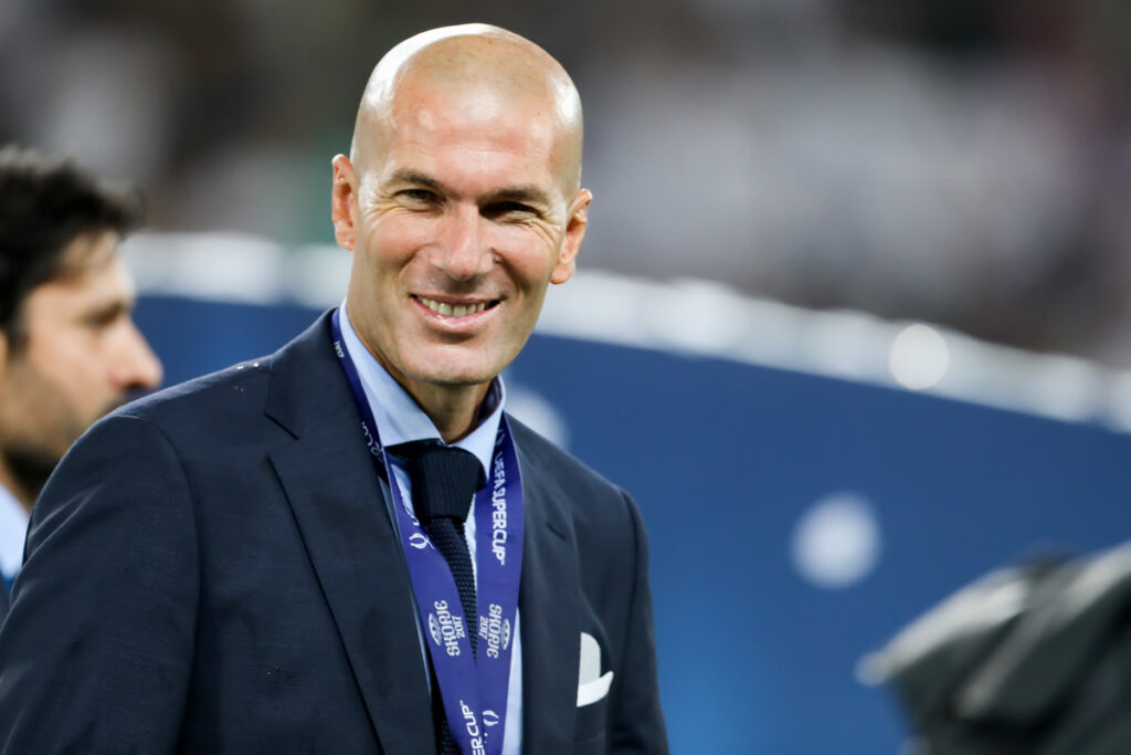 Famous football manager Zinedine Yazid Zidane