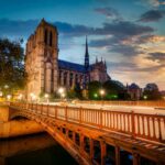 Pont au Double (Silver Penny Bridge) near Notre Dame