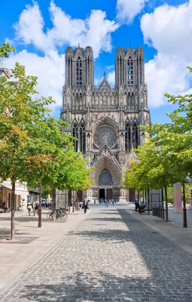 Reims is one of the beautiful cities near Paris that is a must-visit