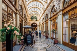 Galerie Vivienne is one of the covered passages of Paris