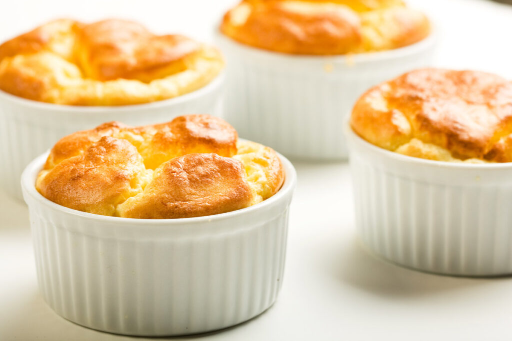 The soufflé is one of the most famous desserts in Paris
