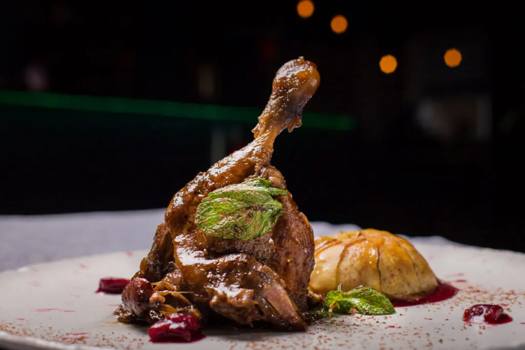 Duck dish is a tasty meal that you should not miss when visiting Paris